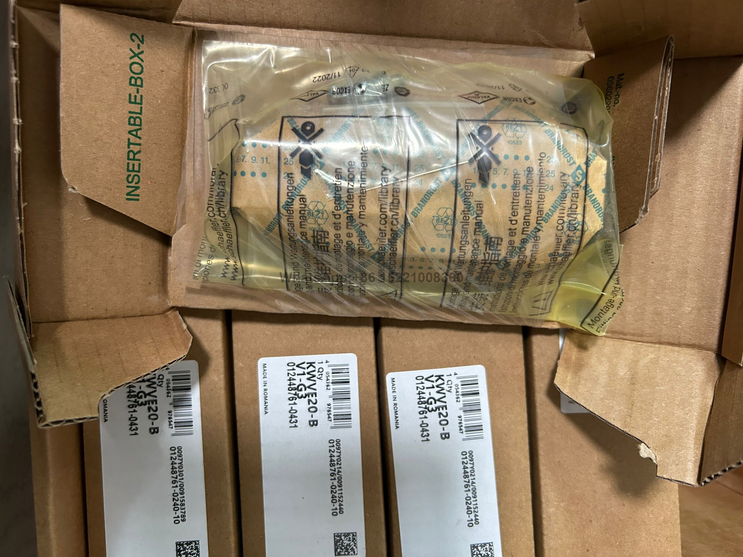 Каретка блочного слайдера KWVE20-B-G3-V1 