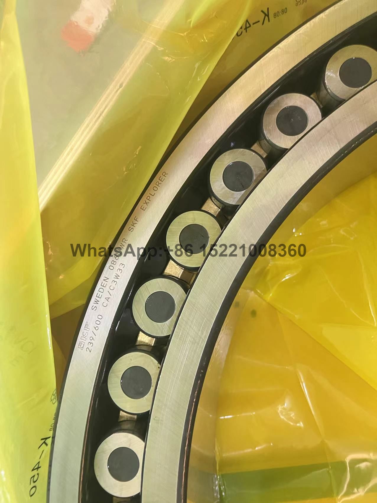 239/600 CA/C3W33 | Сферический подшипник с двойным рядом - SKF