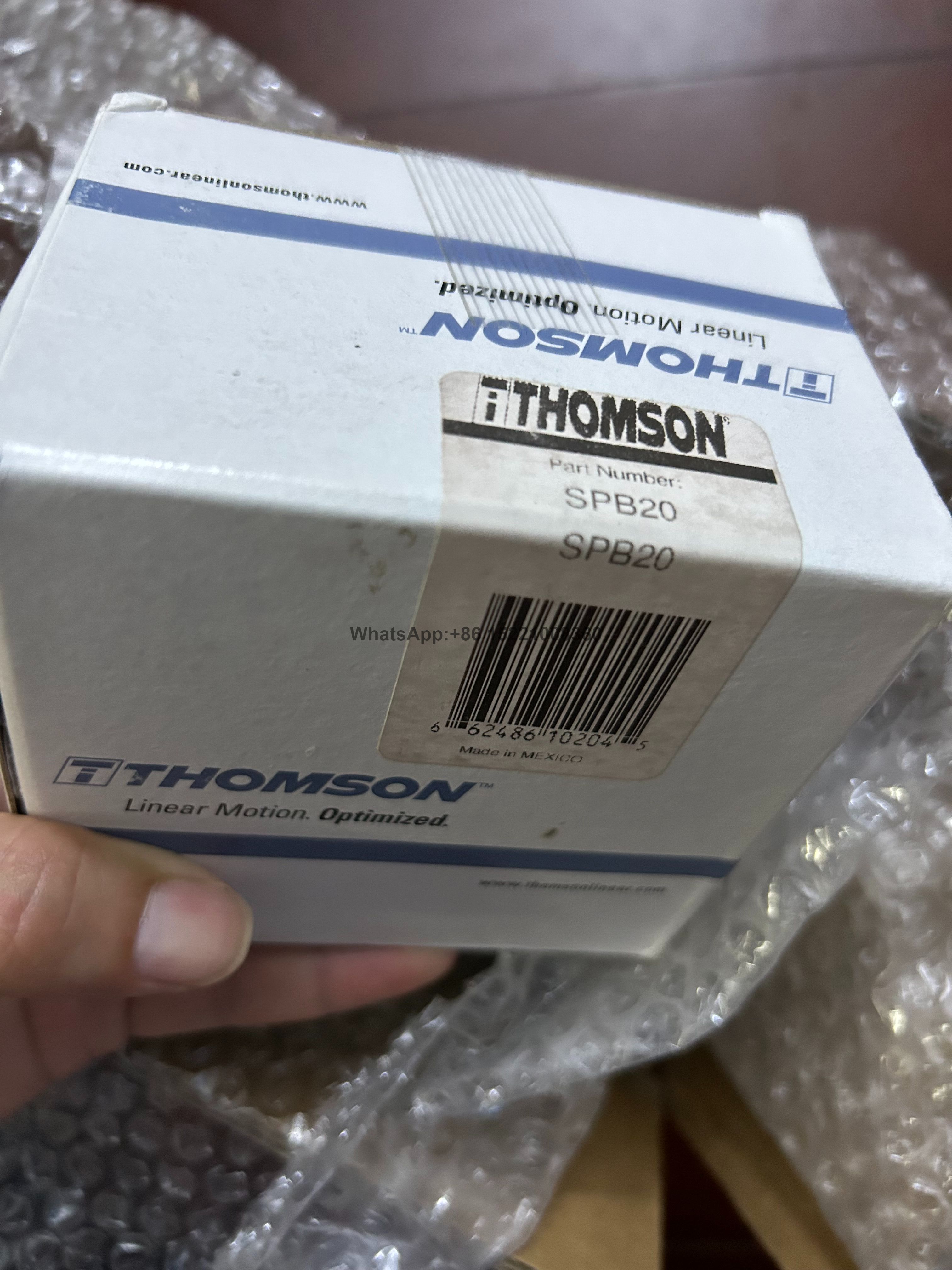 Томсон, линейные подшипники, подшипник супер мяч, SPB20