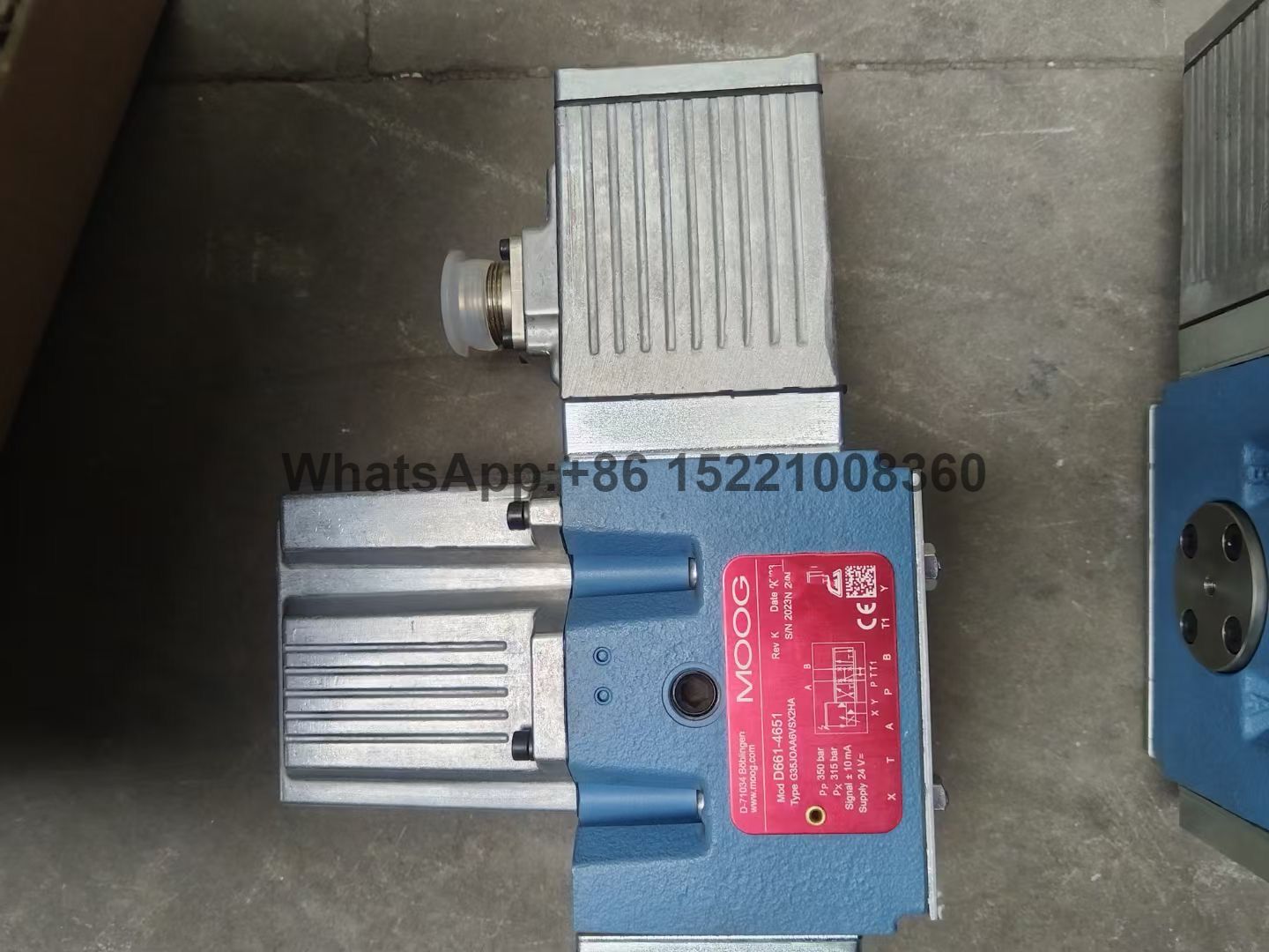 MOOG D661-4651 Сервоклапан