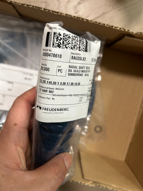  Сальники FREUDENBERG SIMRIT 22X40X7-BAU3SLX2-72 NBR 902 (арт. 478610) BAU3SLX2