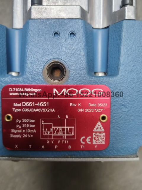 MOOG D661-4651 Сервоклапан